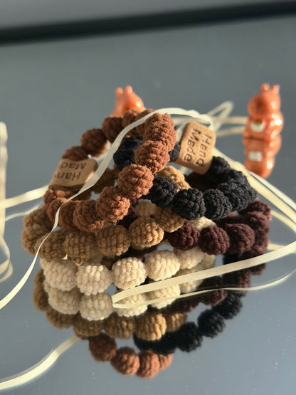 The Atelier Textured Scrunchie Set
